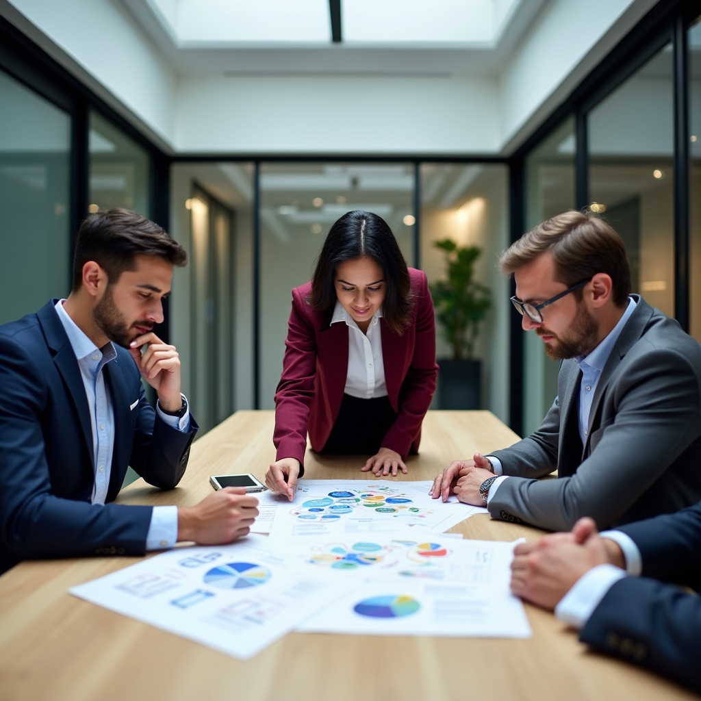 Advanced sales training session focusing on complex client relationship strategies